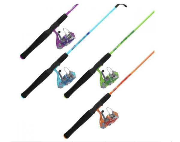 Zebco Splash Spinning Combo – Moderate – 2/pc ~ 6′ ~ CASE OF 4
