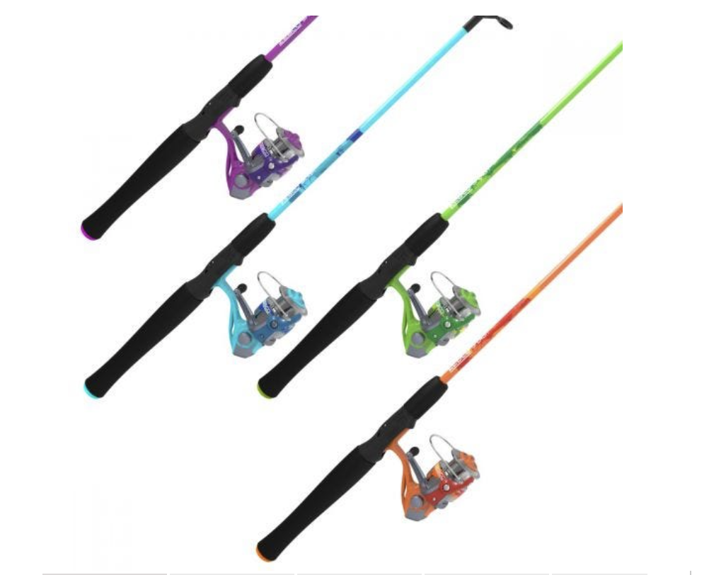 Zebco Splash Spinning Combo - Moderate - 2/pc ~ 6' ~ CASE OF 4 - Mr FLY