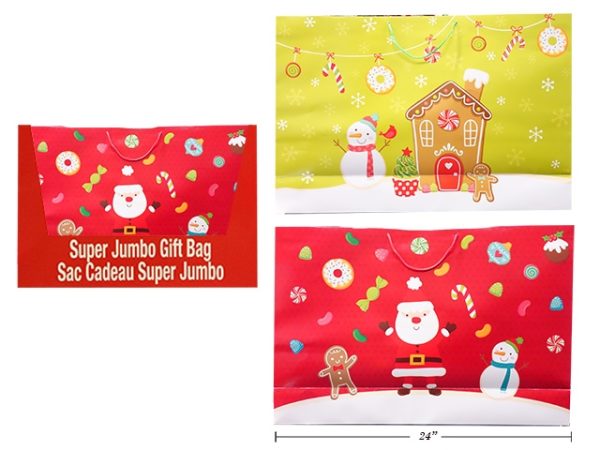 Christmas Super Jumbo Gift Bag ~ Horizontal