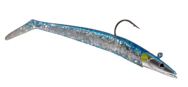 Savage Gear Sand Eel – 6″, 1-1/2oz ~ Blue Silver