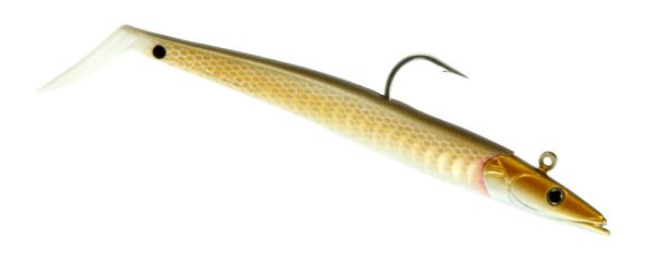 Savage Gear Sand Eel – 6″, 1-1/2oz ~ Brown Sand Eel