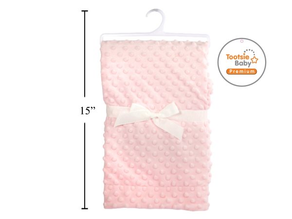 Tootsie Baby Soft Blanket with Dots ~ Pink
