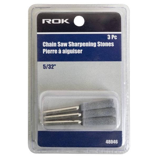 ROK Chain Saw Sharpening Stones – 5/32″ ~ 3/pk