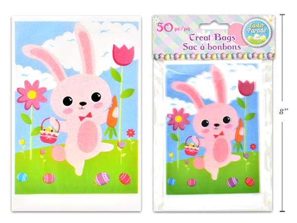 Easter Bunny Treat Bags – 4″ x 6″ ~ 50 per pack