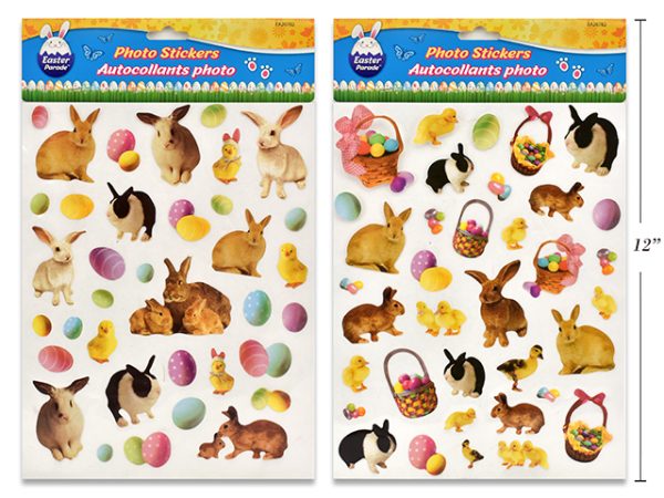Easter Photo Print PVC Stickers