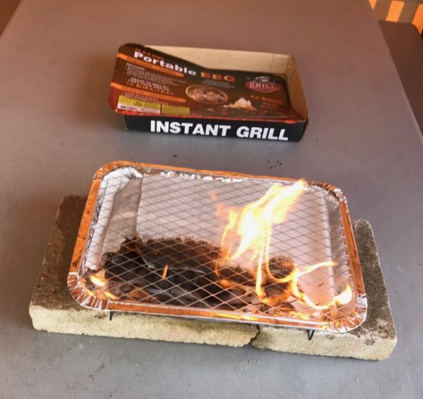 Instant BBQ Grill ~ CASE OF 24
