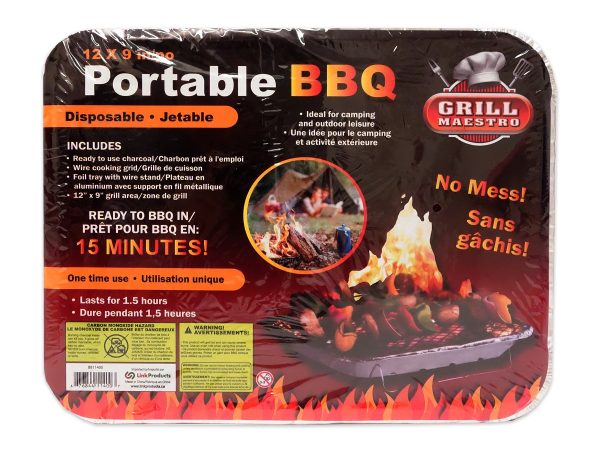 Instant BBQ Grill ~ CASE OF 24