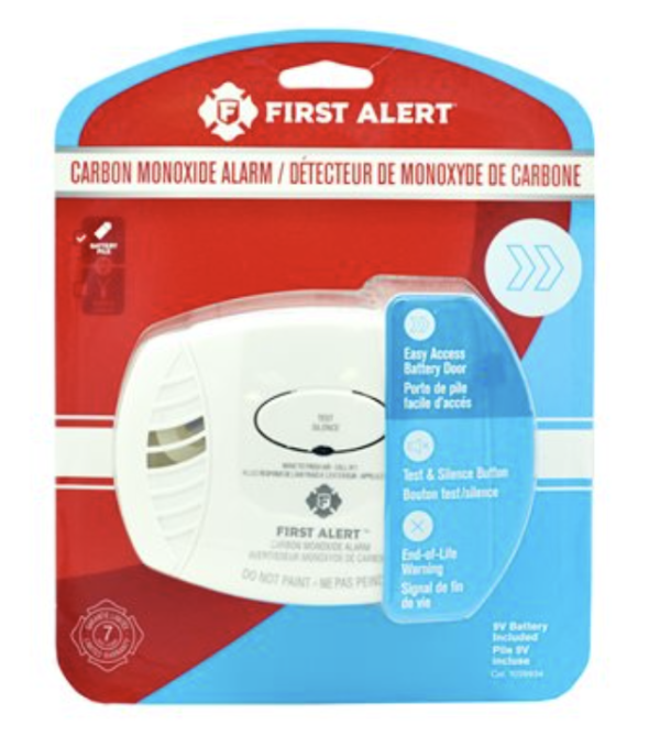 First Alert Carbon Monoxide Alarm ~ Battery Operated