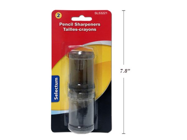Selectum Round Pencil Sharpener ~ 2 per pack