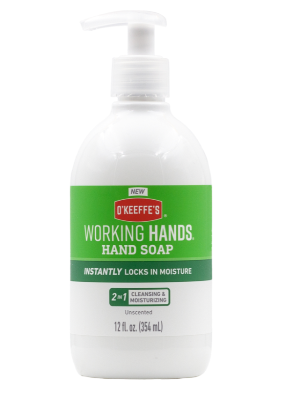 O’Keeffe’s Working Hands Moisturizing Hand Soap ~ 12oz Bottle