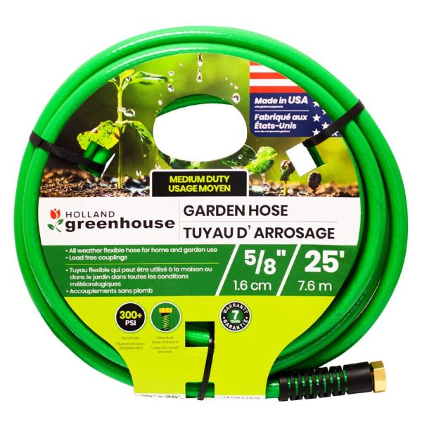 Garden Hose – Medium Duty ~ 5/8″ x 25′