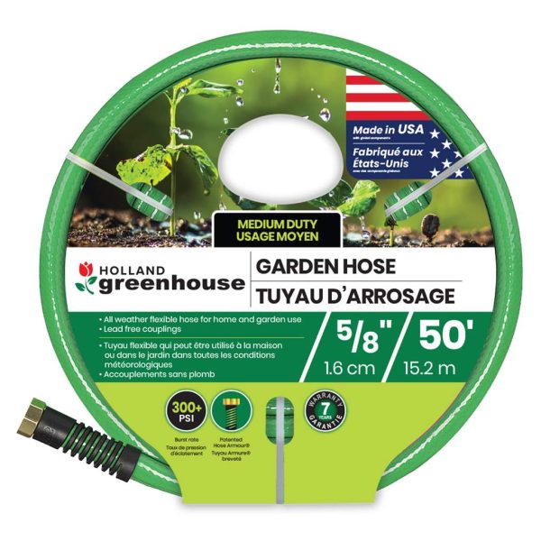 Garden Hose – Medium Duty ~ 5/8″ x 50′