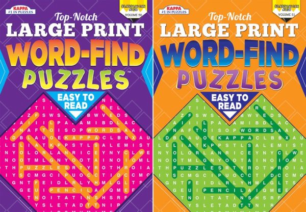 Large Print Word Find Puzzle Book ~ Digest Size