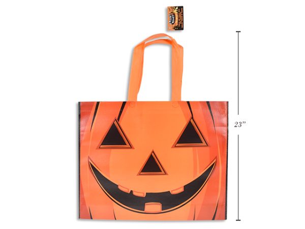 Halloween Non-Woven Coated Trick-or-Treat Bags ~ 18.75″ x 15″