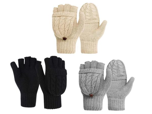 Ladies Flip Top Mitten/Gloves