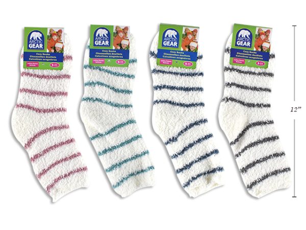 Ladies Sparkled Tinsel Cozy Socks ~ Size 9-11