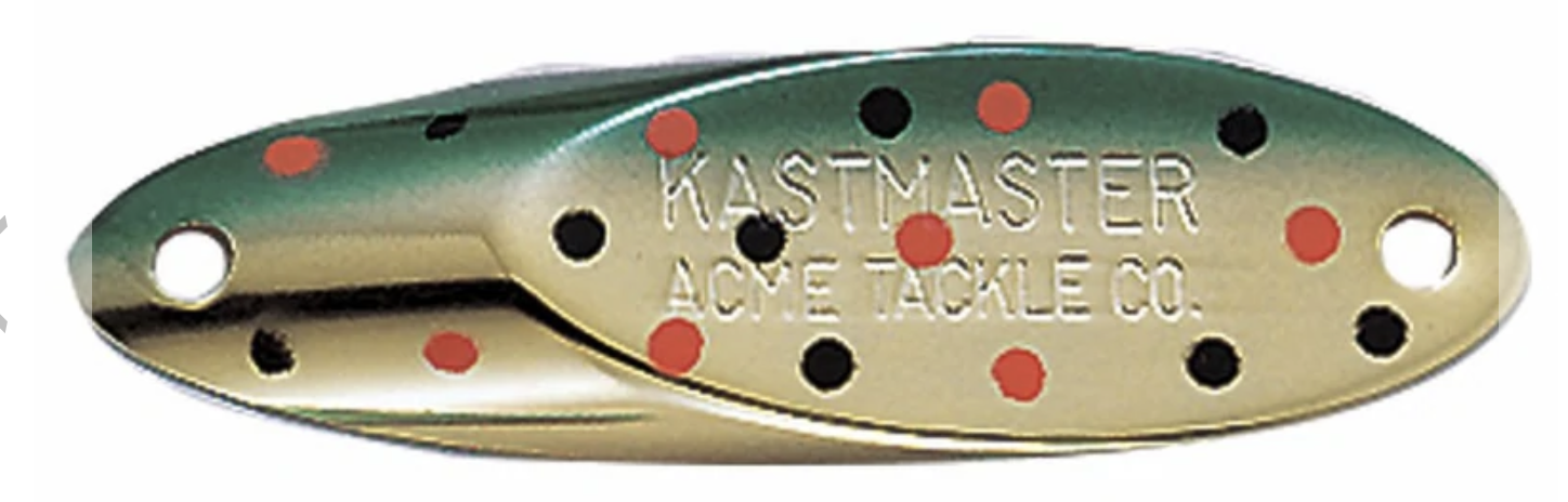 Acme Hammered Kastmaster Gold; 1/4 oz.