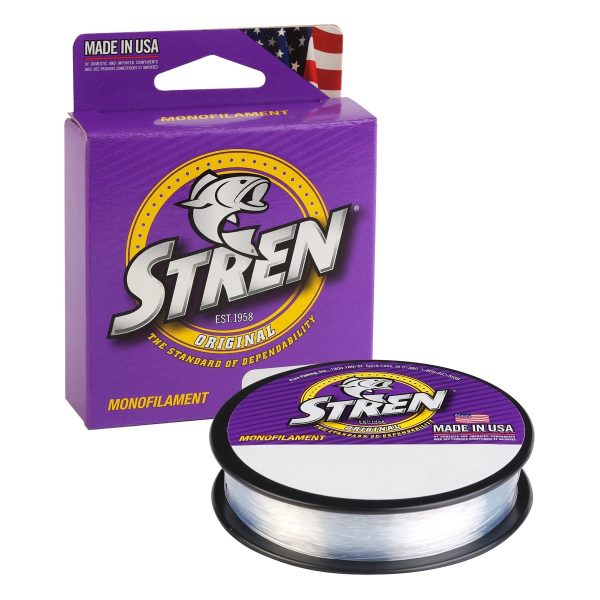 Stren Original Fishing Line ~ Clear/Blue Fluorescent ~ 100yard spool – 10lb