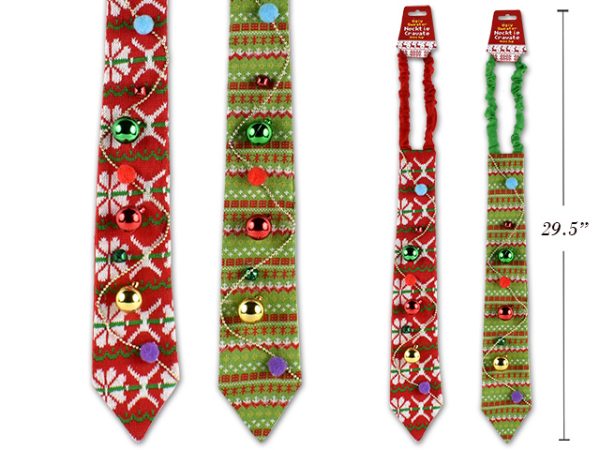 Christmas Knitted Ugly Sweater Necktie