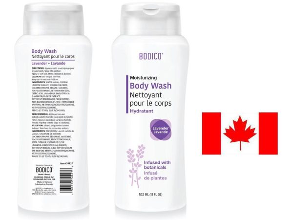 Bodico Lavender Body Wash ~ 532ml bottle