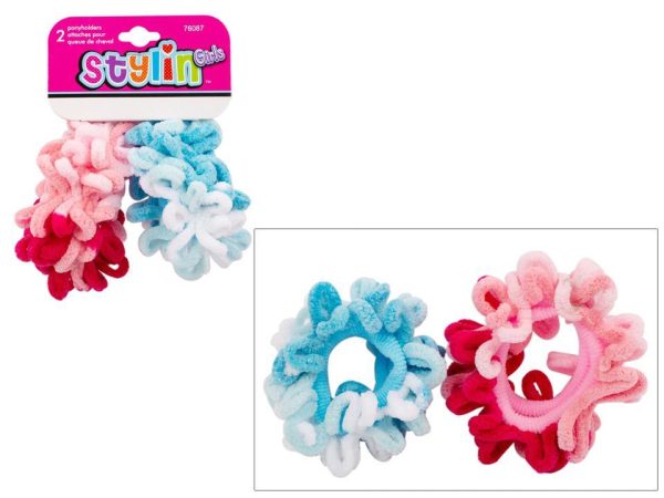 Stylin Girls Loopy Hair Scrunchies ~ 2 per pack