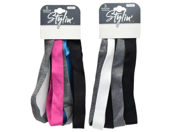 Stylin’ Stretch Headwraps ~ 5 per pack