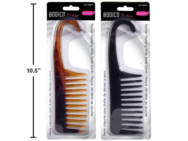 Bodico Shower Hanging Widetooth Comb