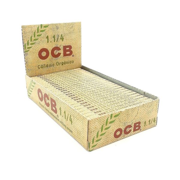 OCB Organic HEMP 1.25 Papers 50/pack ~ 25 packs per box