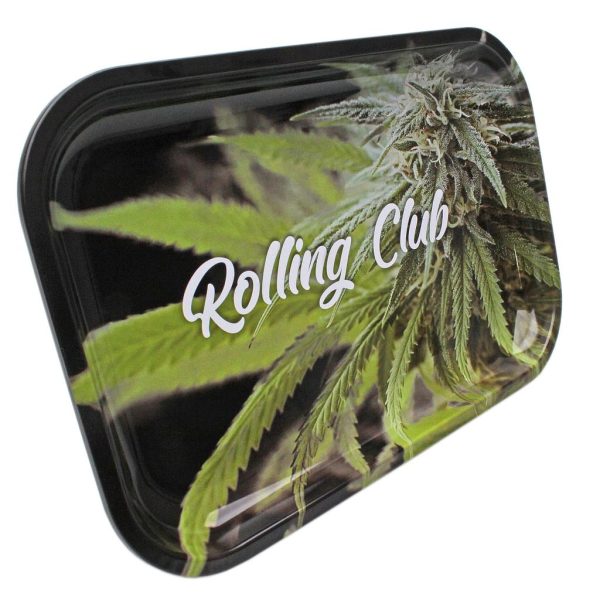 Rolling Club Metal Medium Rolling Tray ~ Perfect Crop