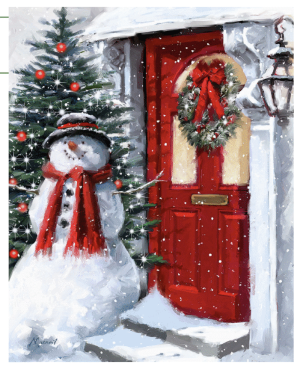 Christmas Micromink Printed Throw – 48″ x 60″ ~ White Christmas