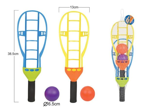 Summer Zone Flip Toss Racket Set – 4 pieces