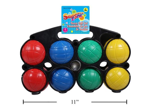 Summer Zone Bocce Ball Set – 9 pieces