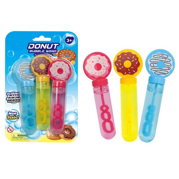 Sunny Dayz Doughnut Bubble Wands – 30ml ~ 3 per pack