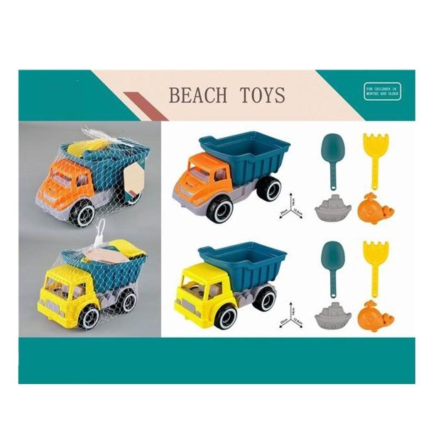 Sunny Dayz Dump Truck Beach Toy Set ~ 5 pieces