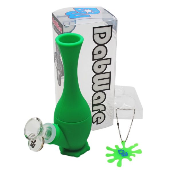 DabWare Platinum 6″ Bubbler Mini Bong