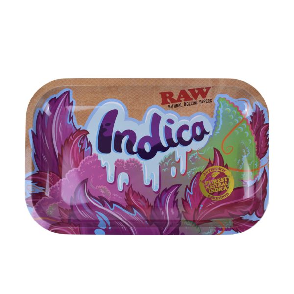 RAW Small Rolling Tray ~ Indica