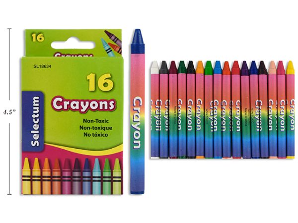 Selectum Crayons ~ 16 per pack