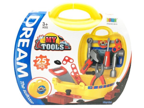 My Tools Playset with Carrying Case ~ 25 pieces