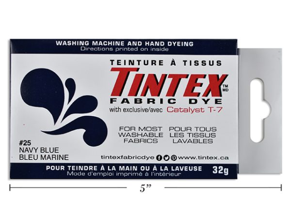 Tintex Fabric Dye – 32gr ~ Navy Blue