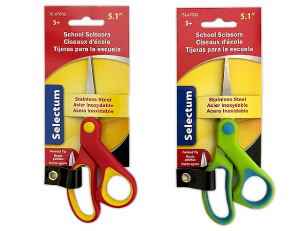 Selectum School Scissors – Pointed Tip ~ 5.1″