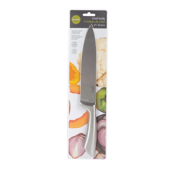 Luciano Stainless Steel Chef’s Knife – 8″