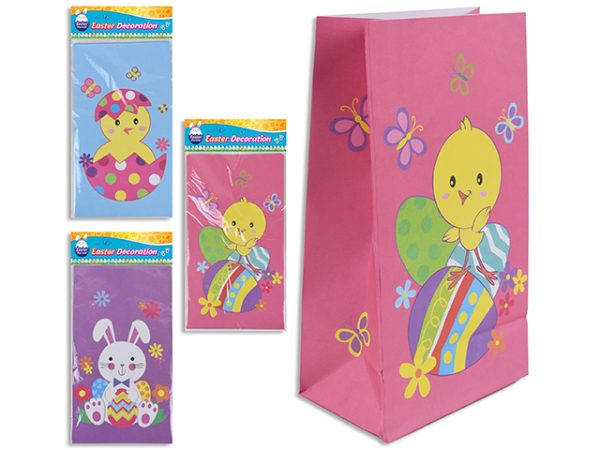 Easter Paper Treat Bags – 6″ x 10″ ~ 5 per pack