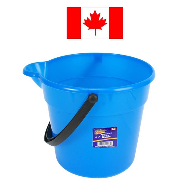 Plastic Bucket with Spout and Handle ~ 10 Litre