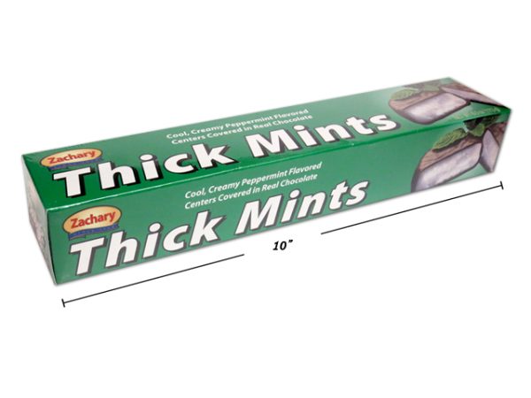 Zachary Chocolate Covered Peppermint Thick Mints ~ 173gr box