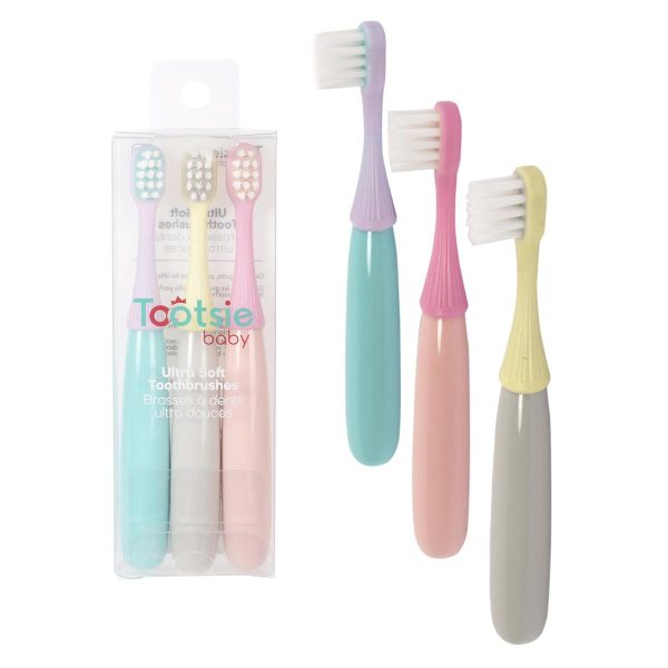 Tootsie Baby Toothbrush ~ 3 per pack