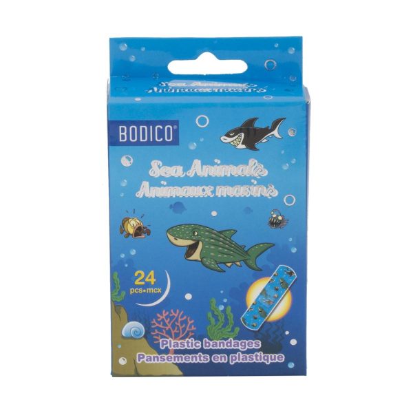 Bodico Marine Animal Bandages ~ 24 per pack