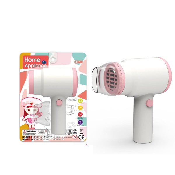 Play Hair Dryer with Sound – Battery Operated