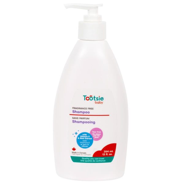 Tootsie Baby Unscented Shampoo – Tear Free ~ 354ml bottle with pump