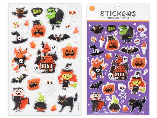 Halloween PVC Pop-Up Stickers