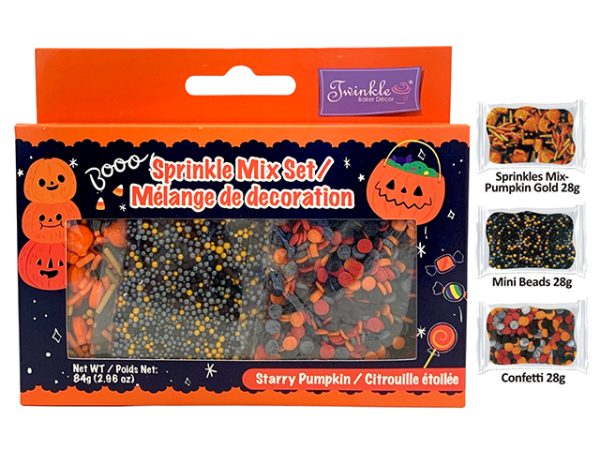 Twinkle Sprinkle Mix Kit – Starry Pumpkin ~ 84gram